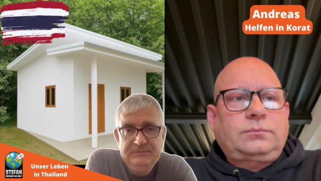 Andreas und Stefan im Videocall