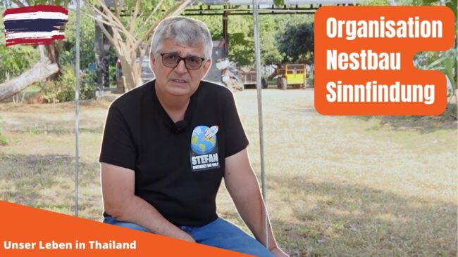 Stefan auf der Schaukel