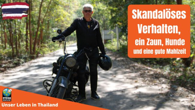 Stefan mit dem Motorrad